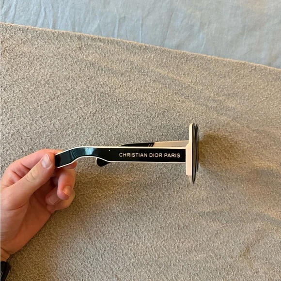 Dior Black and White Sunglasses - Picture 3 of 6